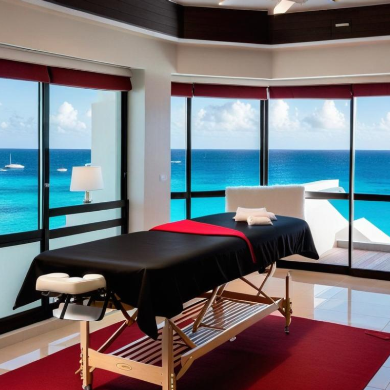 sxm mobile massage @ villa in simpson bay overlooking the ocean